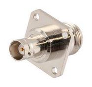 RF ADAPTER, N JACK-BNC JACK, 50 OHM