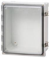 ENCLOSURE, JUNCTION BOX, PC, GREY/CLEAR