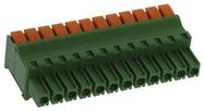 TERMINAL BLOCK, PLUG, 12POS, 30-14AWG