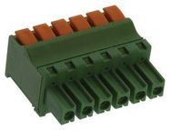 TERMINAL BLOCK, PLUG, 6POS, 30-14AWG