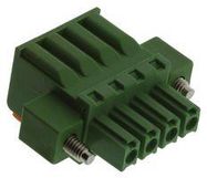 TERMINAL BLOCK, PLUG, 4POS, 30-14AWG