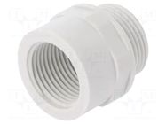 Thread adapter; Int.thread: M20; Ext.thread: PG16; polyamide; 27mm LAPP