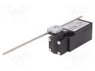 Limit switch; adjustable plunger, max length 170mm; NO + NC PANASONIC