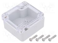 Enclosure: multipurpose; X: 58mm; Y: 64mm; Z: 35mm; polycarbonate GAINTA