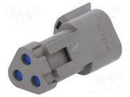 Connector: wire-wire; terminator; PX0; grey; -20÷150°C; IP68 BULGIN