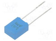 Capacitor: polyester; 1uF; 40VAC; 63VDC; 5mm; ±5%; 7.3x9.5x4.5mm EPCOS