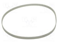 Timing belt; T10; W: 20mm; H: 4.5mm; Lw: 1460mm; Tooth height: 2.5mm OPTIBELT