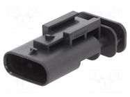 Connector: automotive; plug; male; MCON 1.2; Locking Lance; PIN: 4 TE Connectivity