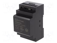 Power supply: switching; for DIN rail; 33W; 5VDC; 6.5A; 85÷264VAC XP POWER