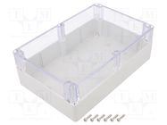 Enclosure: multipurpose; X: 164mm; Y: 222mm; Z: 75mm; polycarbonate GAINTA