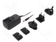 Power supply: switching; mains,plug; 9VDC; 2A; 18W; Out: 5,5/2,1 XP POWER