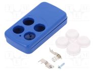 Enclosure: for remote controller; X: 35mm; Y: 65.5mm; Z: 13mm KRADEX