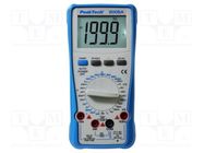 Digital multimeter; LCD; 3,5 digit (1999); -20÷1000°C PEAKTECH