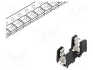 Fuse holder; cylindrical fuses; SMT; -40÷85°C; 10A; UL94V-0; black SCHURTER