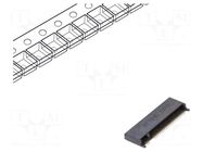 Connector: M.2 (NGFF); horizontal; SMT; gold flash; PIN: 67; 0.5A ATTEND