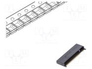 Connector: M.2 (NGFF); horizontal; SMT; gold flash; PIN: 67; 0.5A ATTEND