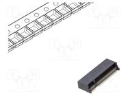 Connector: M.2 (NGFF); horizontal; SMT; gold flash; PIN: 67; 0.5A ATTEND