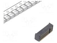 Connector: M.2 (NGFF); horizontal; SMT; gold flash; PIN: 67; 0.5A ATTEND