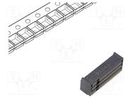 Connector: M.2 (NGFF); horizontal; SMT; gold flash; PIN: 67; 0.5A ATTEND