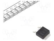 Thyristor; 100V; Ifmax: 4A; 2.6A; Igt: 25mA; DPAK; SMD; reel,tape 