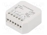 Blinds controller; flush mount; 230VAC; IP20; YESLY; -10÷50°C 