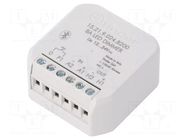 Wireless dimmer; flush mount; 12÷24VDC; IP20; YESLY; -10÷50°C FINDER