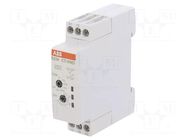 Timer; 0,05s÷100h; SPDT; 24÷240VAC; 24÷48VDC; -20÷60°C; IP20 ABB