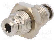 Push-in fitting; bulkhead,straight,inline splice; -0.99÷20bar AIGNEP