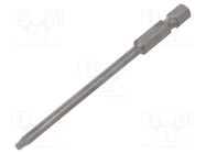 Screwdriver bit; Torx®; TX10; Overall len: 90mm; PROFESSIONAL WIHA