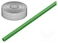 Pneumatic tubing; -0.95÷10bar; PUN-H; Tube in.diam: 4mm; green 