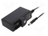 Power supply: switching; mains,plug; 9VDC; 2A; 18W; Plug: none XP POWER