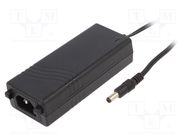 Power supply: switching; 18VDC; 2.66A; Out: 5,5/2,5; 48W; 80÷264VAC XP POWER