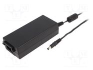 Power supply: switching; 24VDC; 3.54A; Out: 5,5/2,5; 85W; 80÷264VAC XP POWER