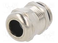 Cable gland; M20; 1.5; IP68; brass; HSK-M-Ex HUMMEL