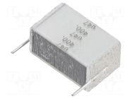 Capacitor: polyethylene; 470nF; 400VDC; 200VAC; 16.5x9.3x7.3mm EPCOS