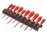 Kit: screwdrivers; insulated; 1kVAC; Kit: screwdrivers hanger FELO