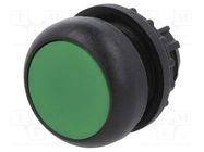 Switch: push-button; 22mm; Stabl.pos: 2; green; none; IP67; flat EATON ELECTRIC