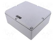 Enclosure: multipurpose; X: 205mm; Y: 230mm; Z: 102mm; aluminium ILME