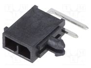 Connector: wire-board; socket; male; Micro-Fit+; 3mm; PIN: 2; 12.5A MOLEX