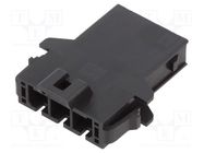 Connector: wire-wire; plug; male; Mega-Fit; 5.7mm; PIN: 3; UL94V-0 MOLEX