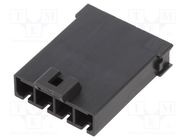 Plug; wire-wire; male; Mega-Fit; 5.7mm; PIN: 4; UL94V-0; Layout: 1x4 MOLEX