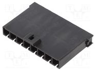 Plug; wire-wire; male; Mega-Fit; 5.7mm; PIN: 8; UL94V-0; Layout: 1x8 MOLEX