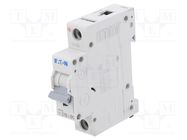 Circuit breaker; 230/400VAC; 250VDC; Inom: 16A; Poles: 1; Charact: C EATON ELECTRIC