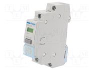 Module: pushbutton switch; 230VAC; 16A; for DIN rail mounting HAGER