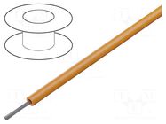 Wire; HELUTHERM® 145; 1x0.75mm2; stranded; Cu; orange; -55÷145°C HELUKABEL
