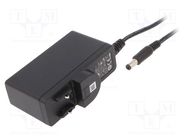 Power supply: switching; mains,plug; 18VDC; 1A; 18W; Plug: none XP POWER