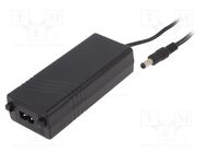 Power supply: switching; 48VDC; 1A; Out: 5,5/2,5; 48W; 80÷264VAC XP POWER