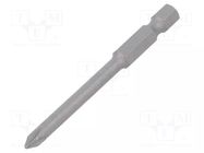 Screwdriver bit; Phillips; PH1; Overall len: 70mm BETA