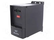 Vector inverter; 0.37kW; 3x400VAC; 3x380÷480VAC; 0÷10V; IN: 6 DANFOSS