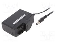 Power supply: switching; mains,plug; 9VDC; 1.33A; 12W; Plug: none XP POWER